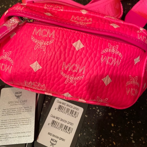 mcm hot pink